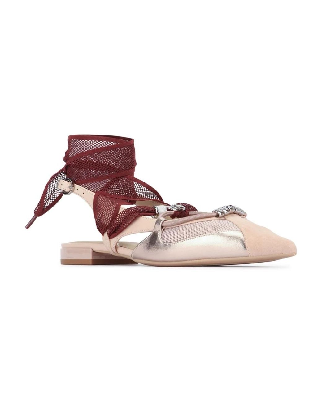 Pinko Pink Ballerina Shoes