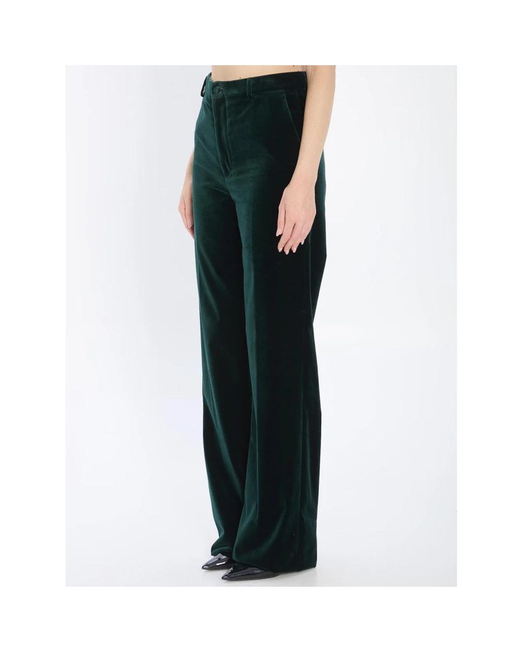 Gucci Black Wide Trousers