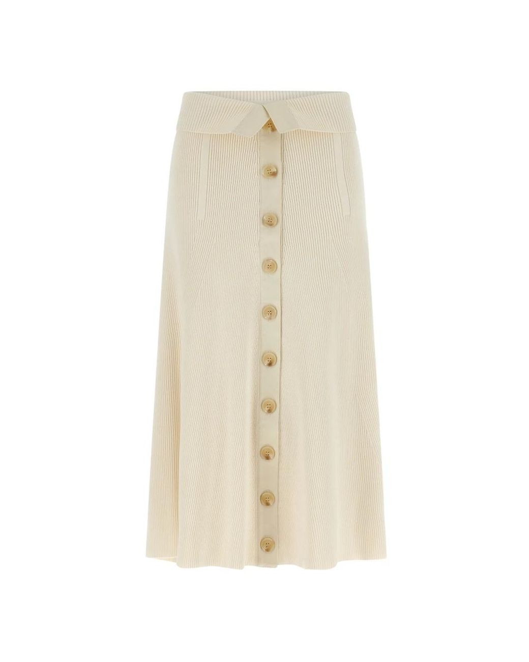 Zimmermann Natural Midi Skirts