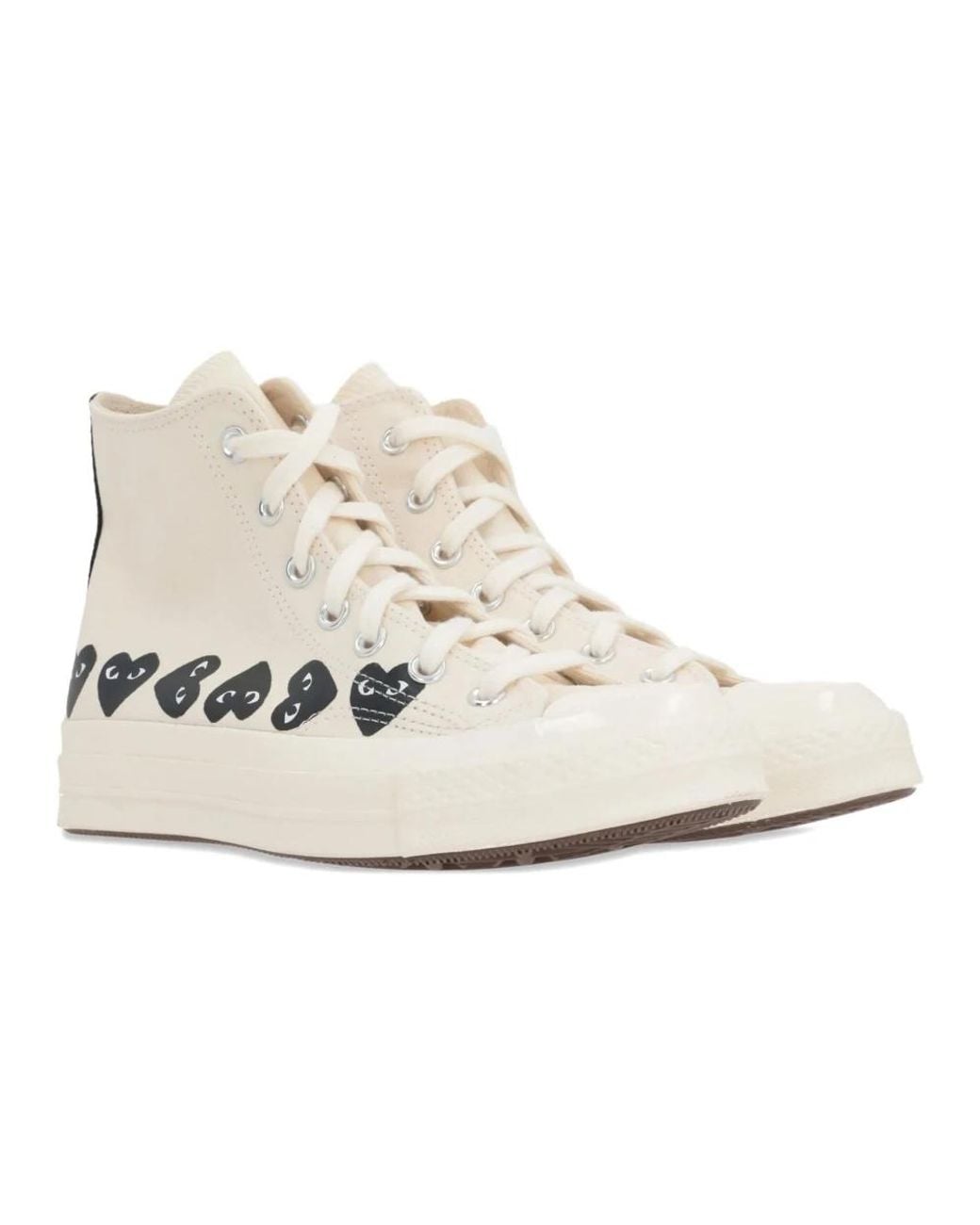 COMME DES GARÇONS PLAY White Sneakers for men