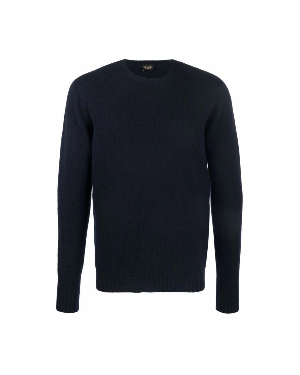 Drumohr Blue Round-Neck Knitwear for men