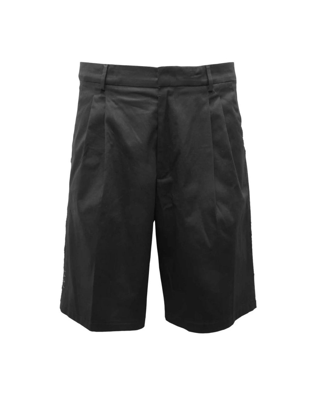 Amaranto Korte Broeken ,Blauw ,B6D0053 Bermuda Shorts in het Black voor heren