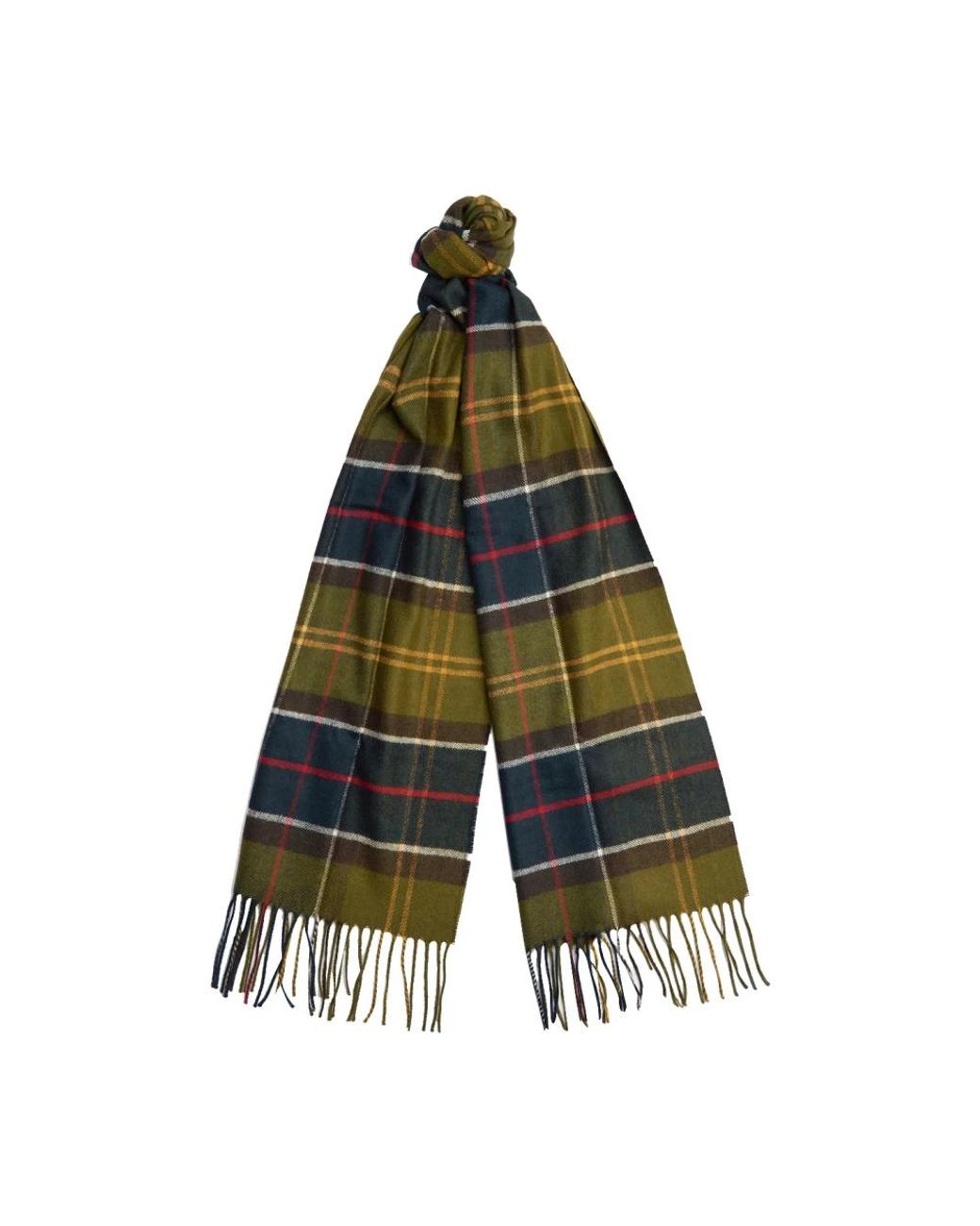 Barbour Blue Winter Scarves