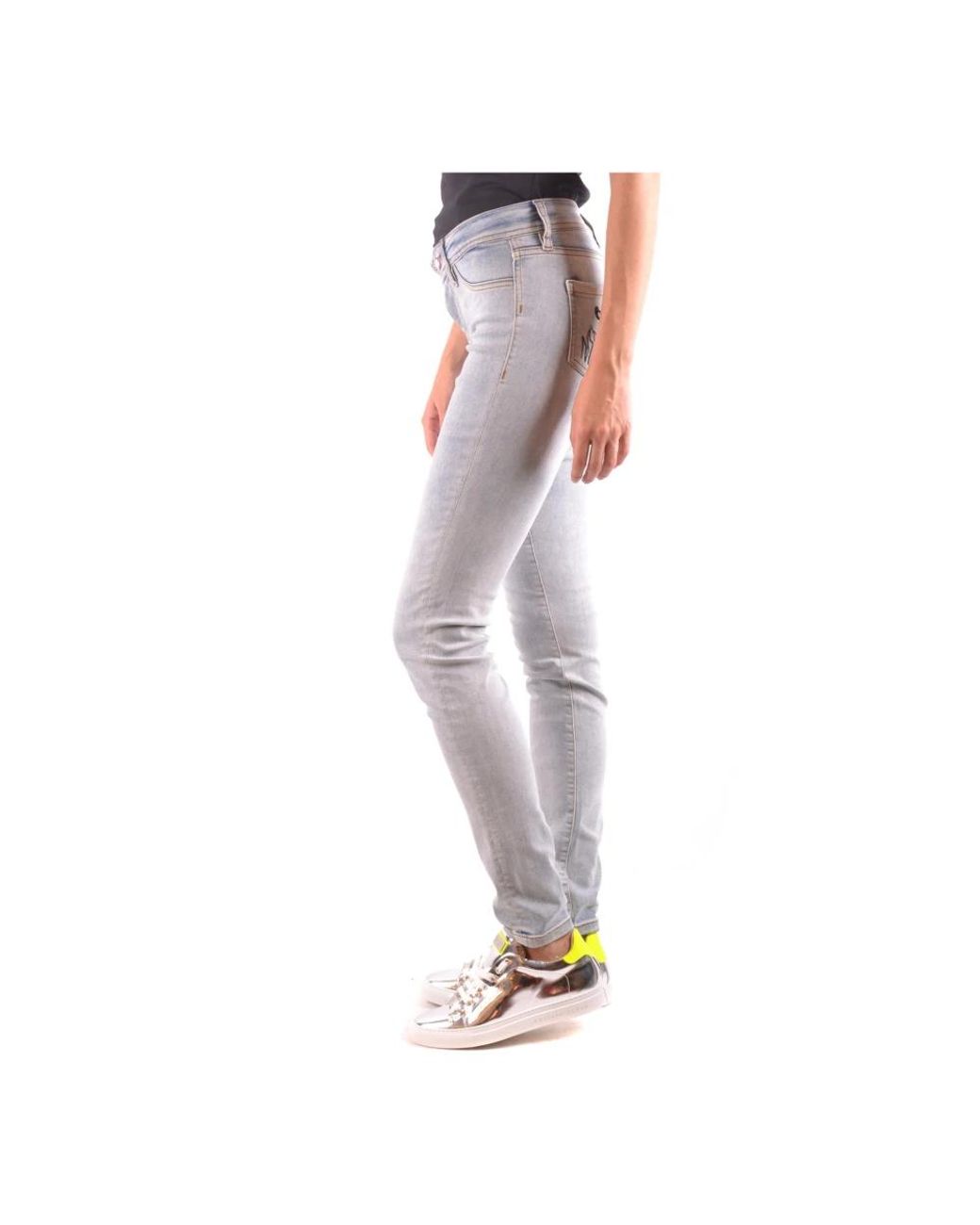 Philipp Plein Blue Skinny Fit Jeans