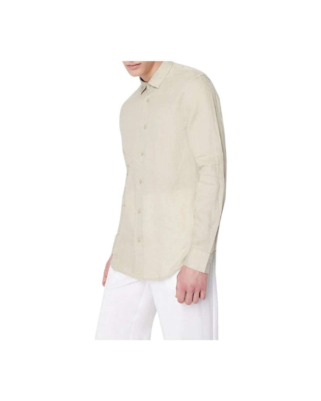 ARMANI EXCHANGE White Casual Shirts for men