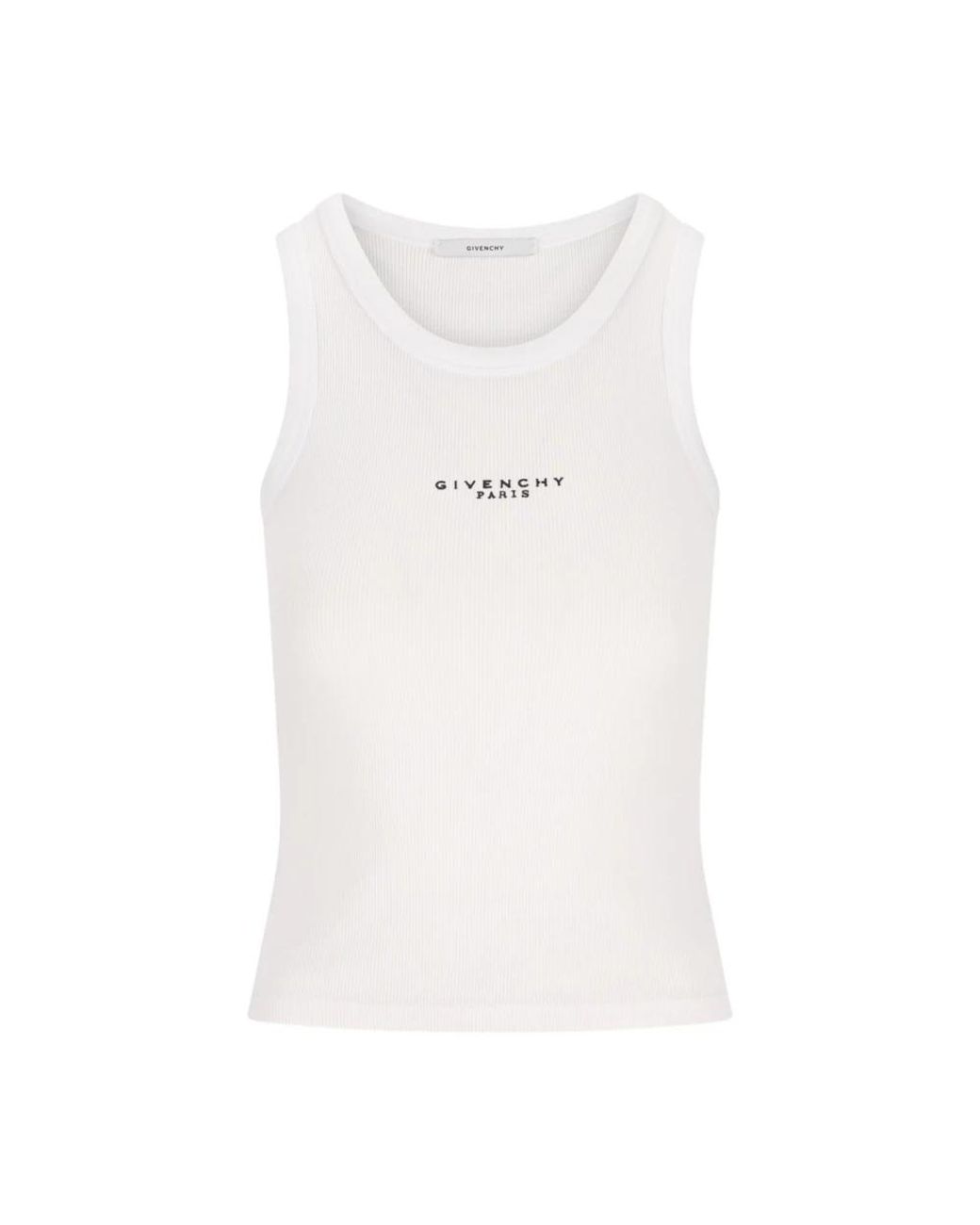 Givenchy White Sleeveless Tops