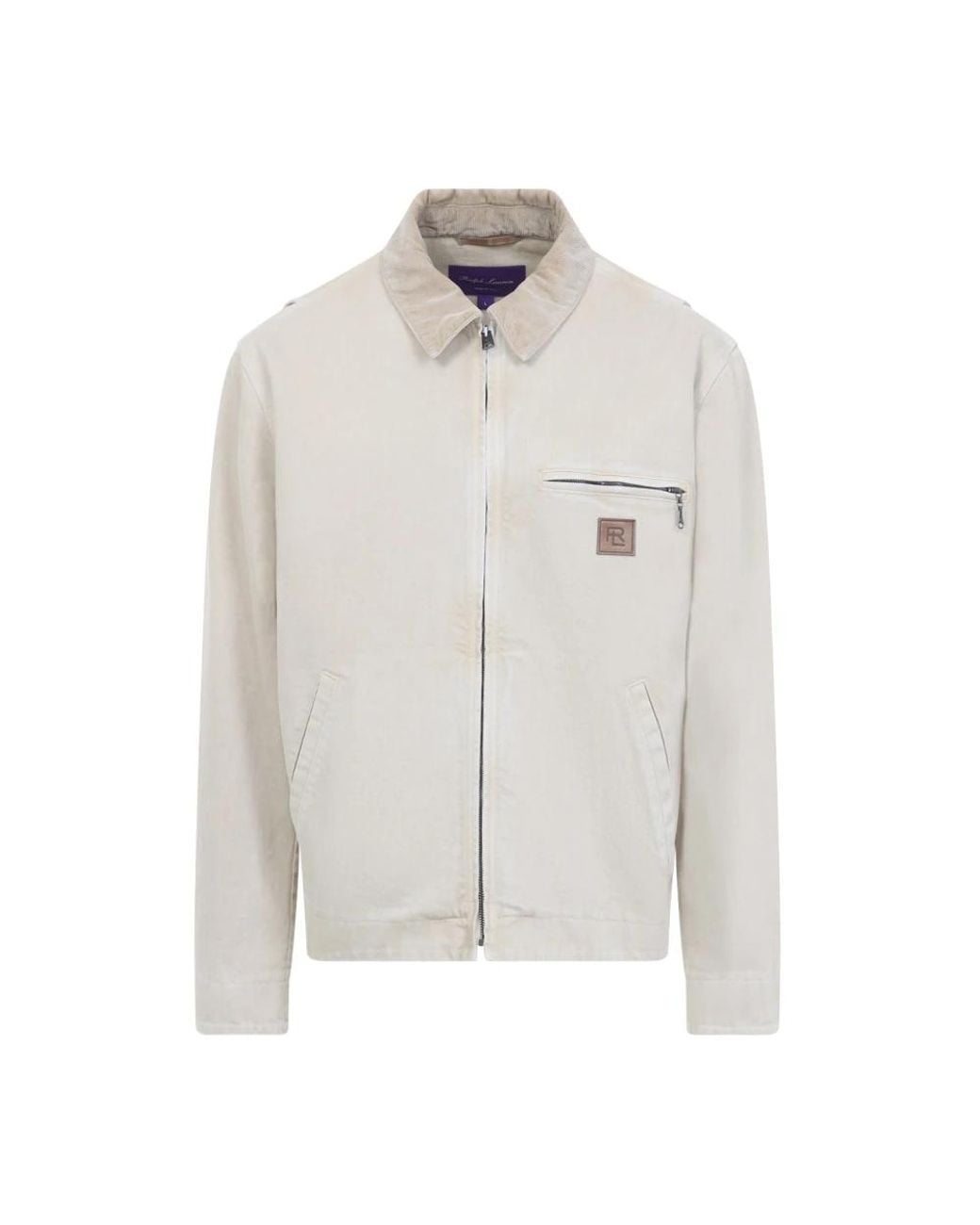 Ralph Lauren Clarke Bomber in het White voor heren