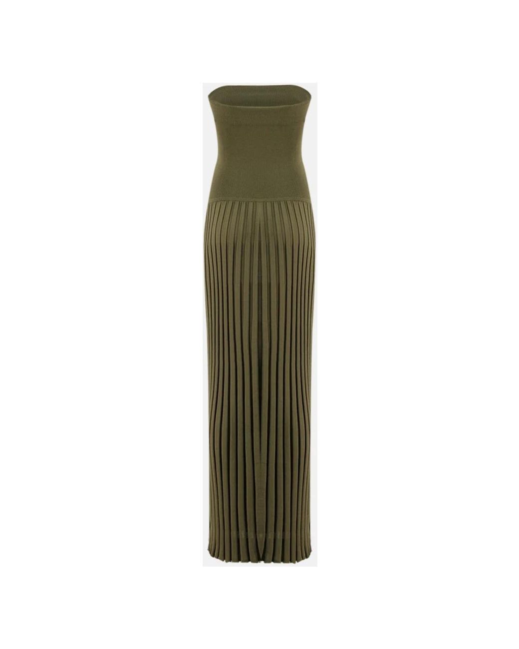 Christopher Esber Green Knitted Dresses