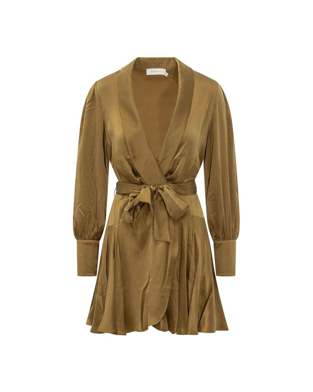 Zimmermann Green Wrap Dresses