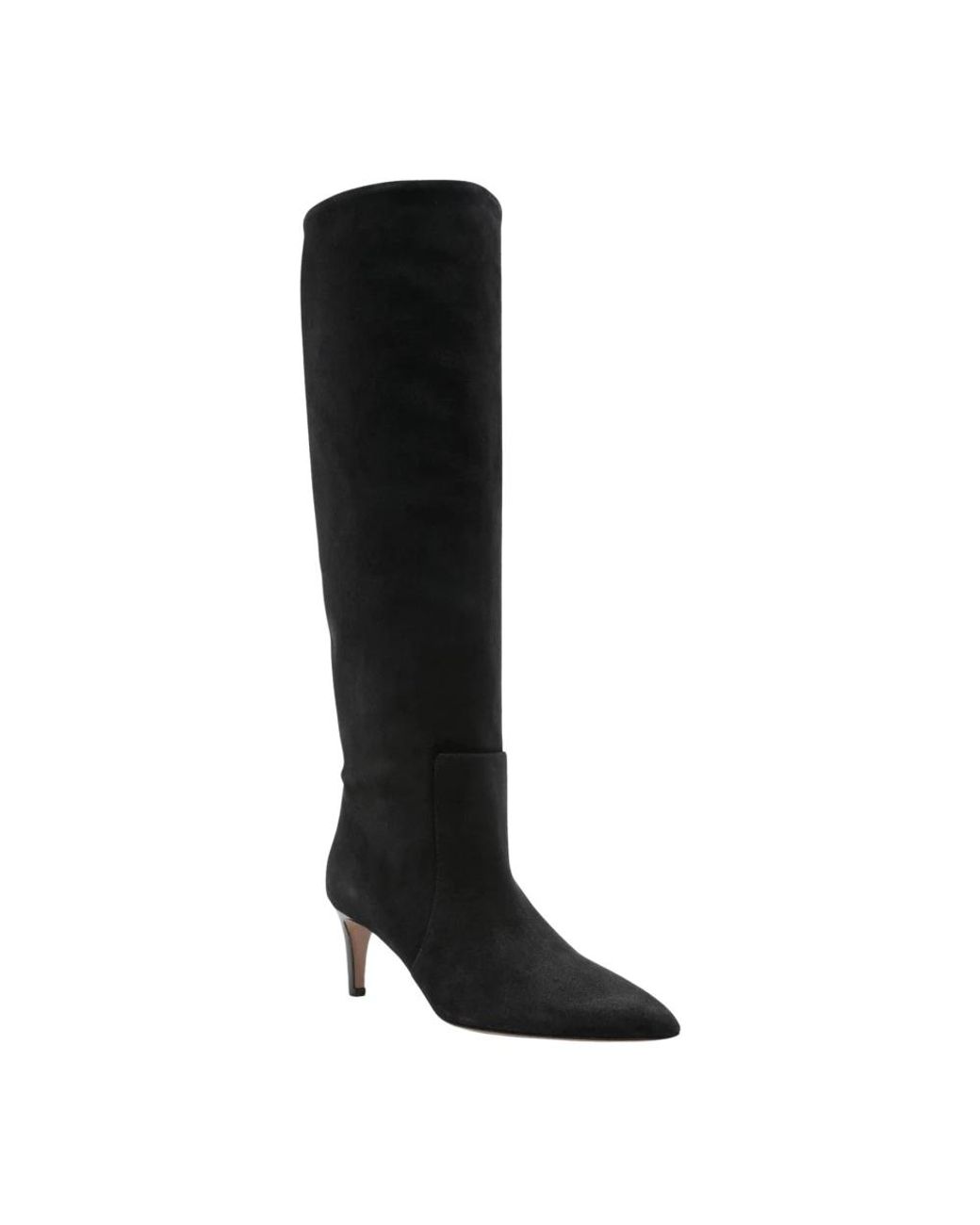 Paris Texas Black Heeled Boots