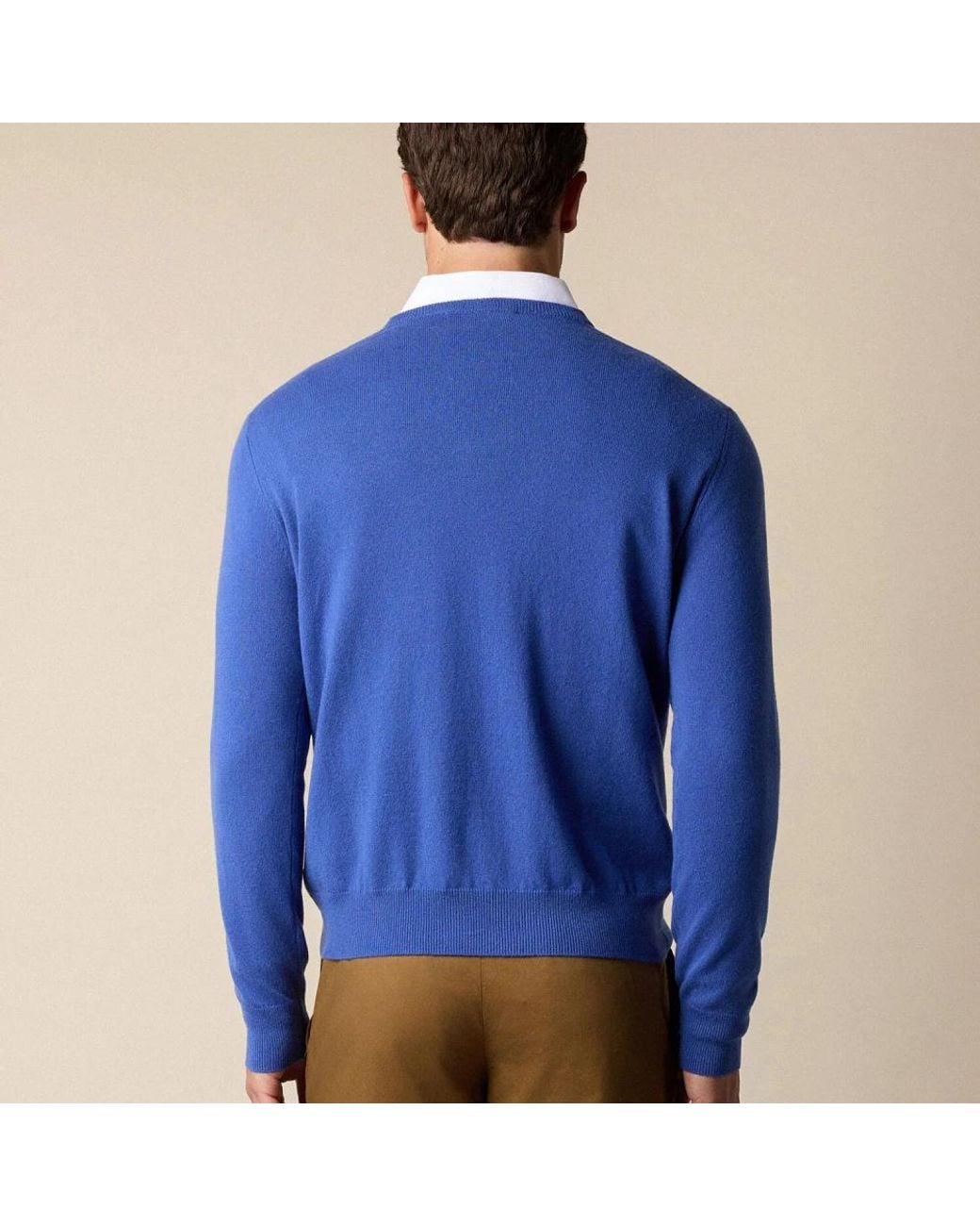 Brooks Brothers Blue Cashmere Knitwear for men