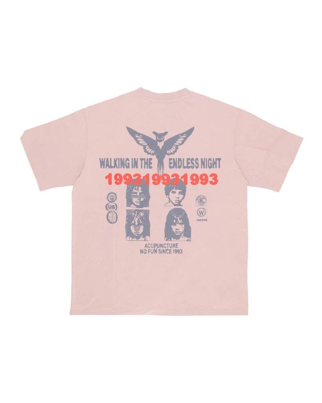 Acupuncture Endless Tee in Pink für Herren