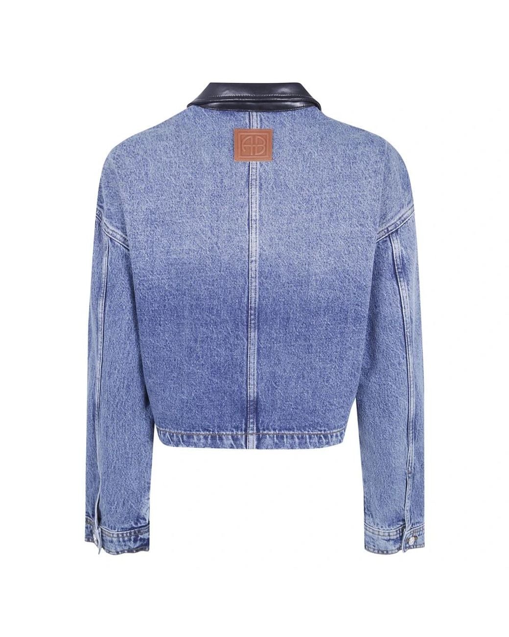 Anine Bing Blue Denim Jackets