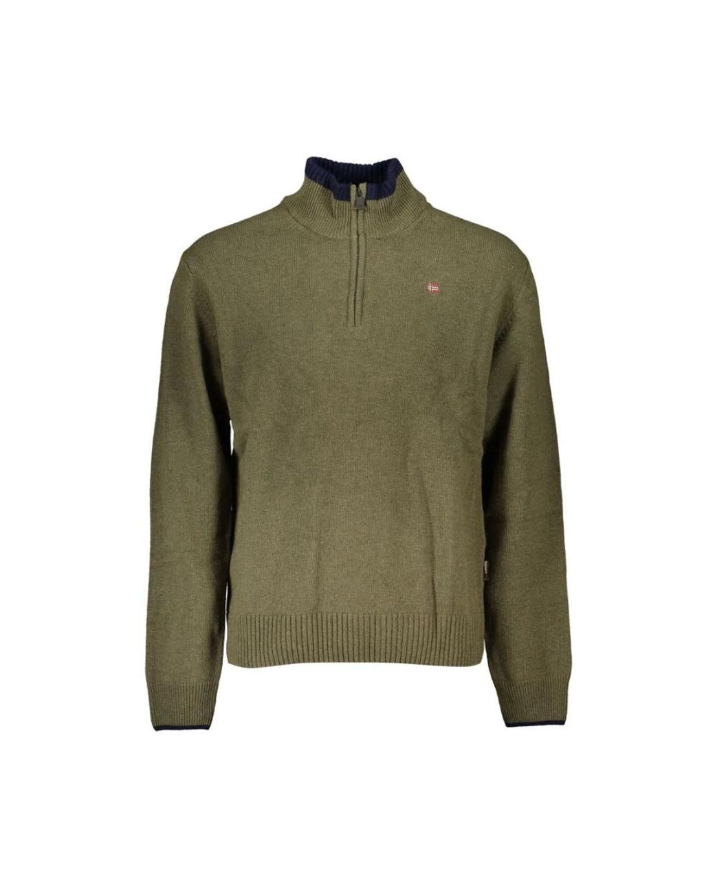 Napapijri Green Turtlenecks for men