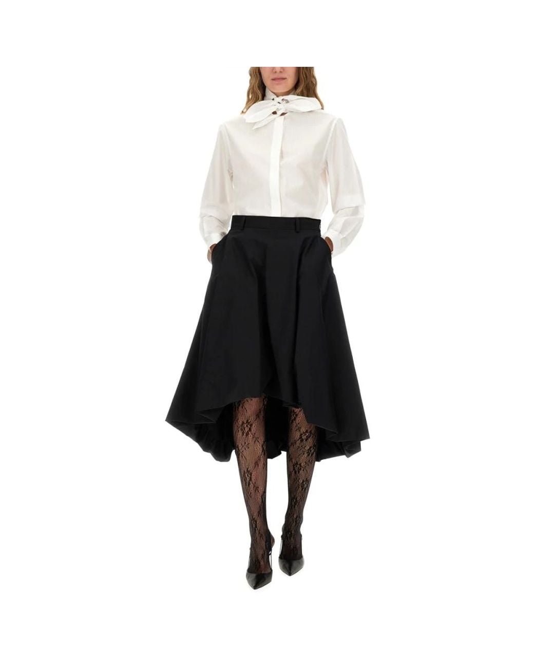 Moschino Black Midi Skirts