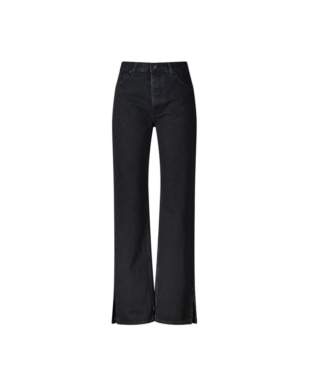 Flared Jeans Anine Bing de color Black