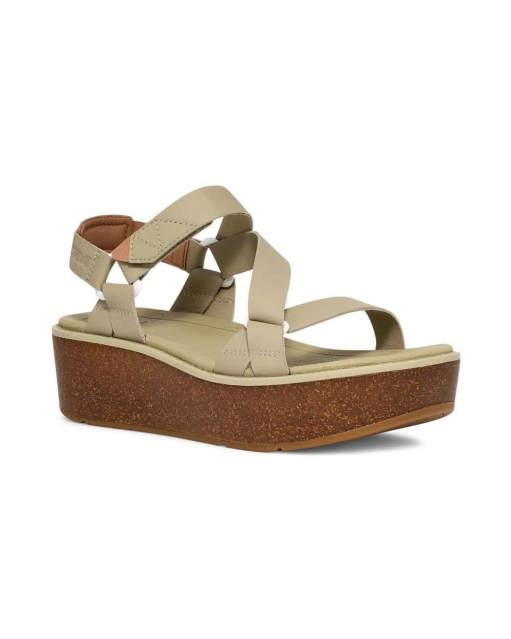 Flat Sandals Teva de color Metallic
