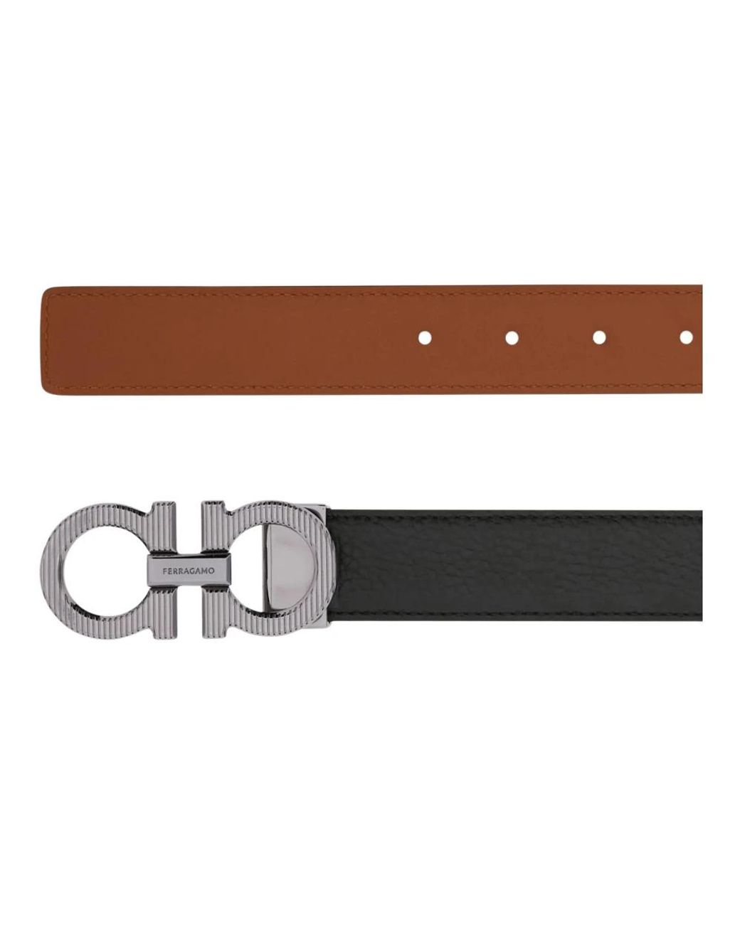 Ferragamo Brown Belts for men