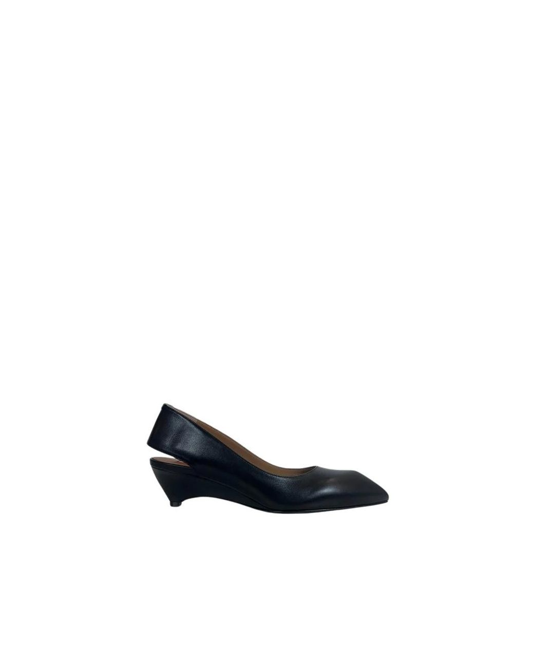 Jil Sander Blue Pumps