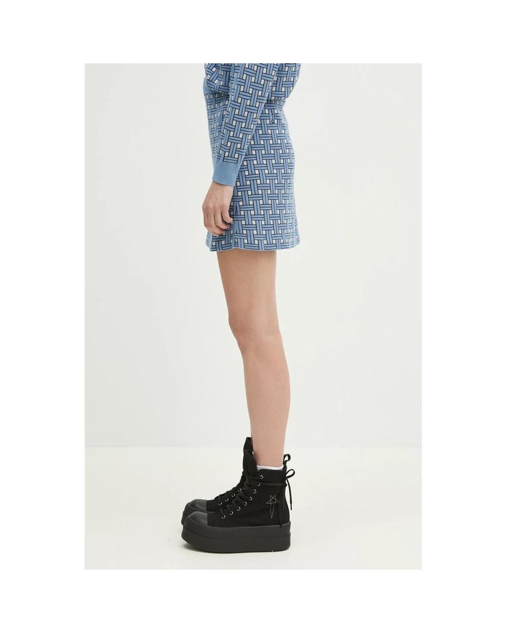 KENZO Blue Webmuster Minirock