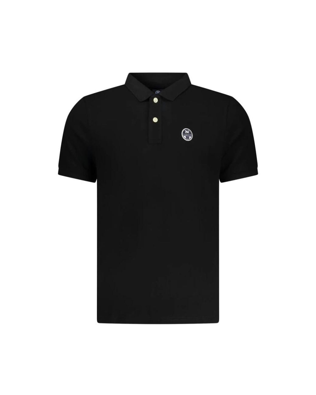 North Sails Black Polo Shirts for men