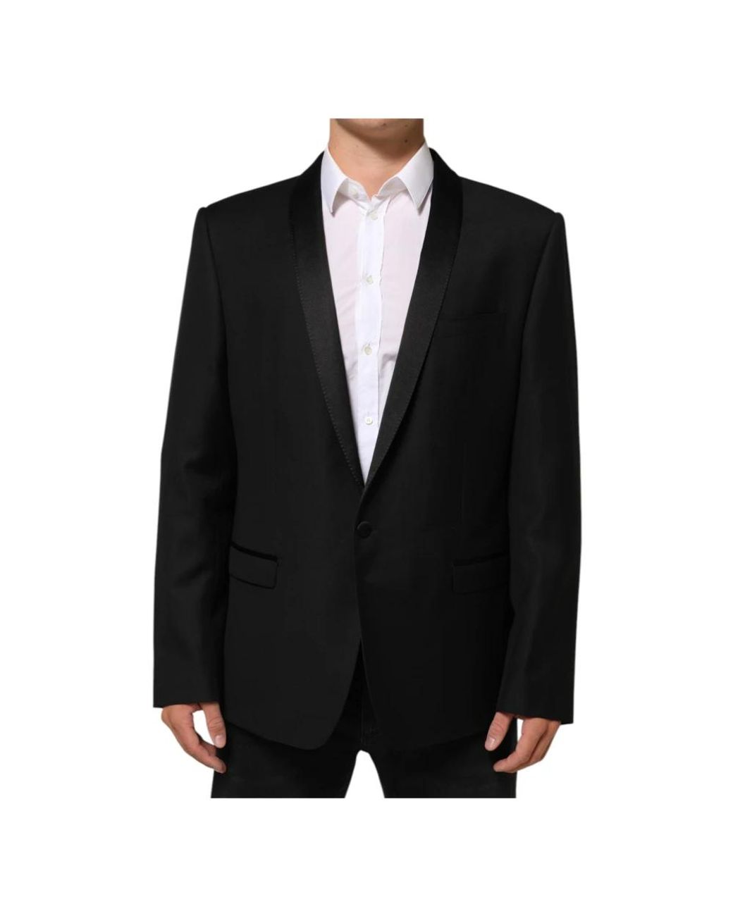 Dolce & Gabbana Black Blazers for men
