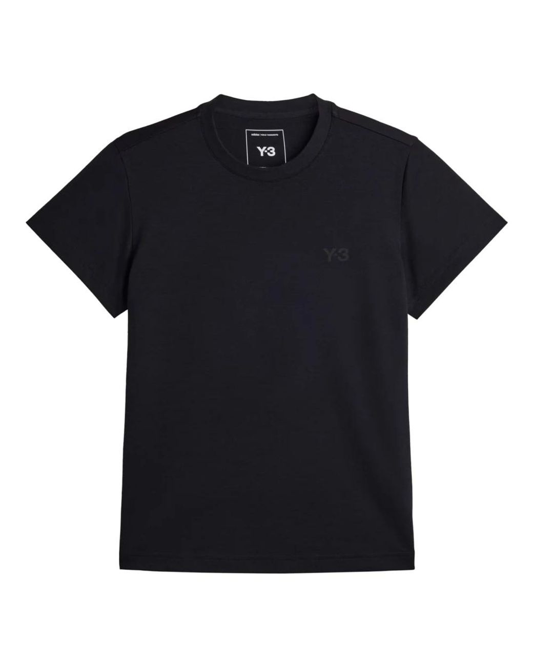 Y-3 Tops ,Zwart ,T-Shirt in het Black