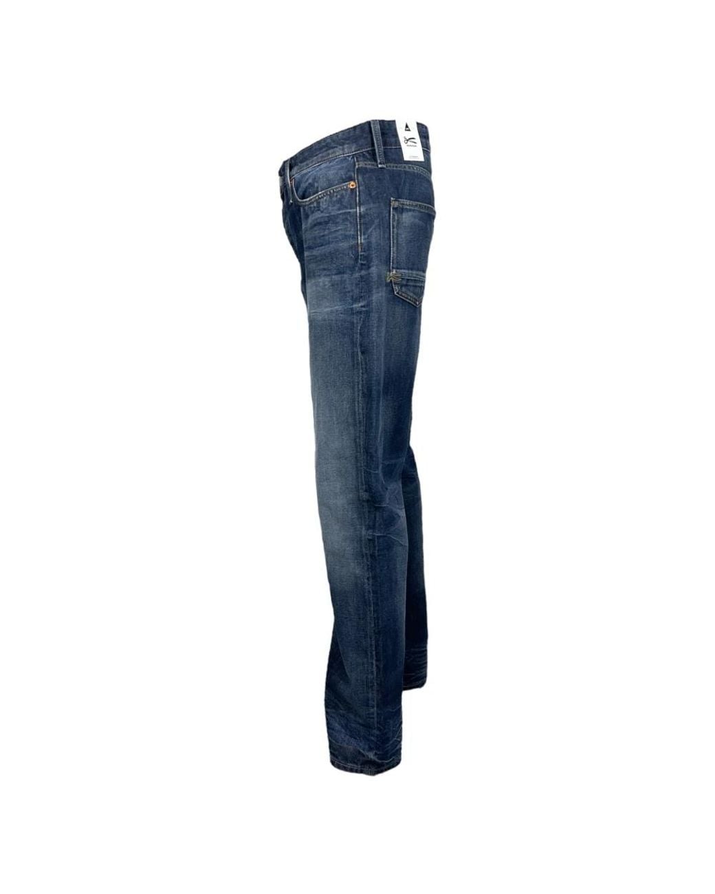 Denham Blue Straight Fit Jeans for men