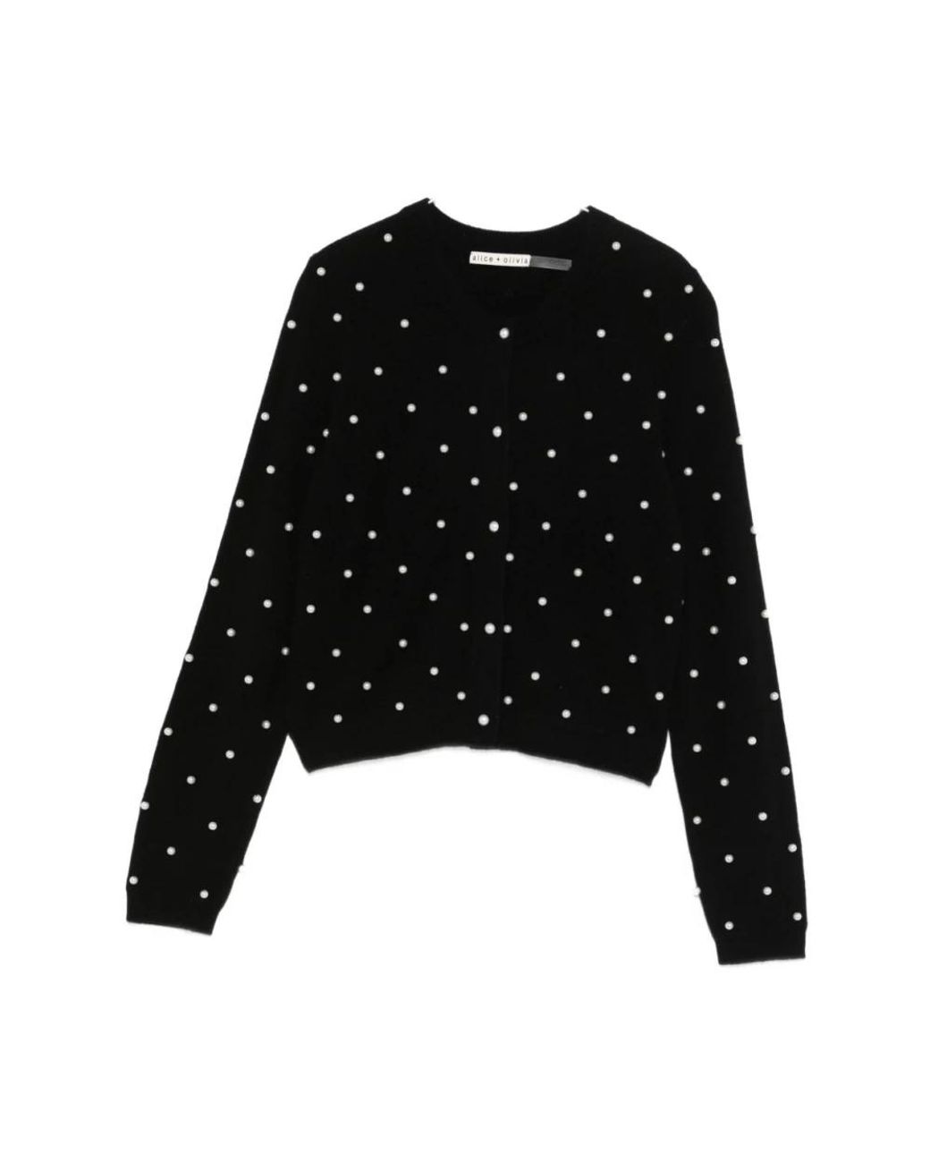 Alice + Olivia Black Cashmere Knitwear
