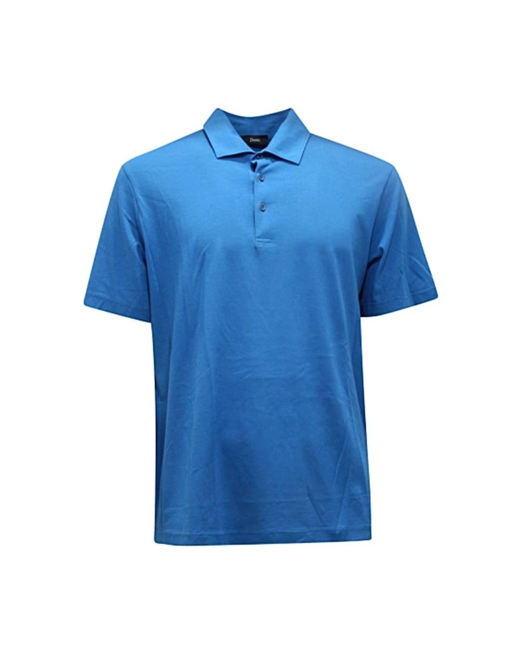 Herno Blue Polo Shirts for men