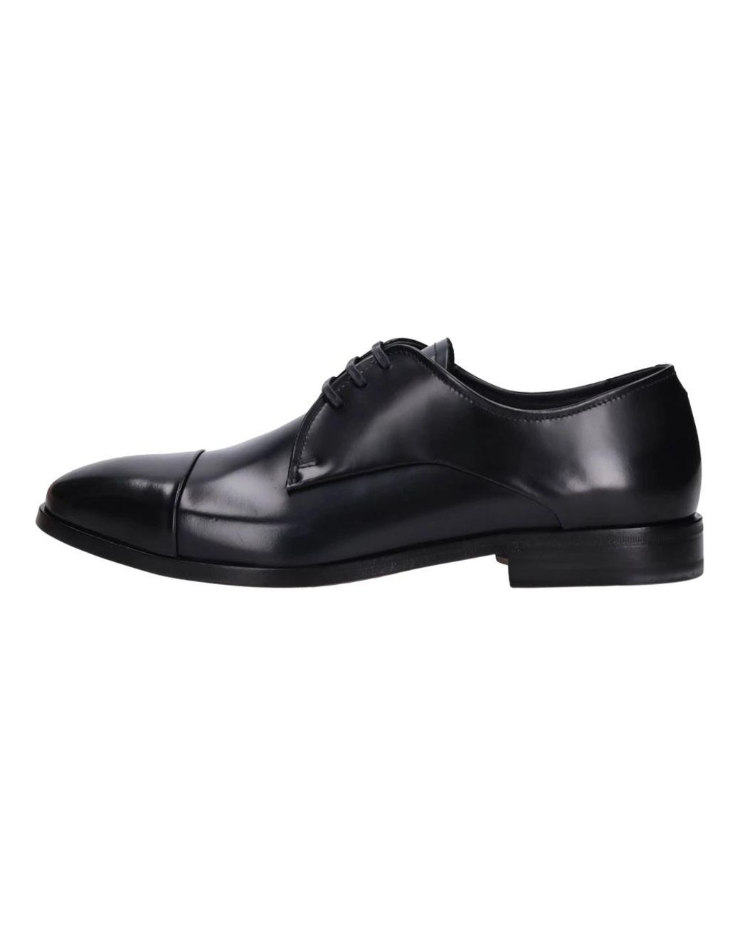 Fabi Black Dress Shoes for men