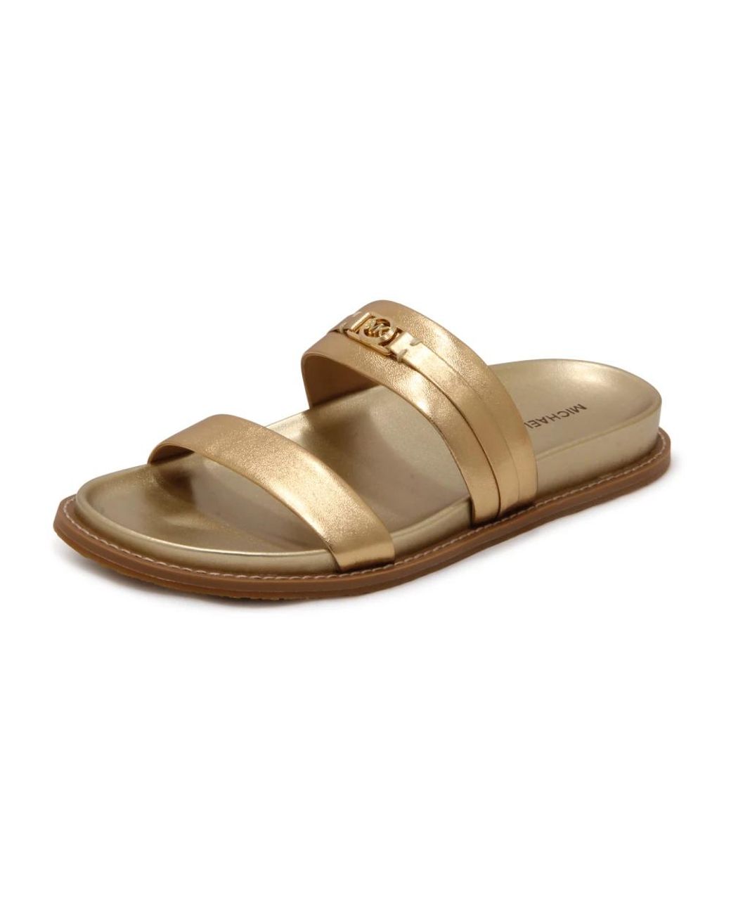 Michael Kors Natural Mandy Flat Sandal