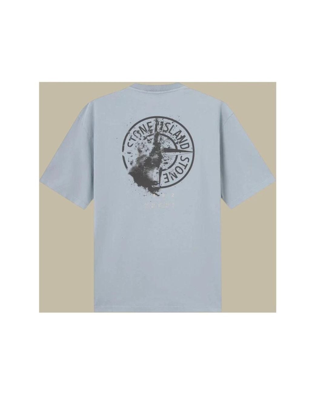 Stone Island Blue T-Shirts for men
