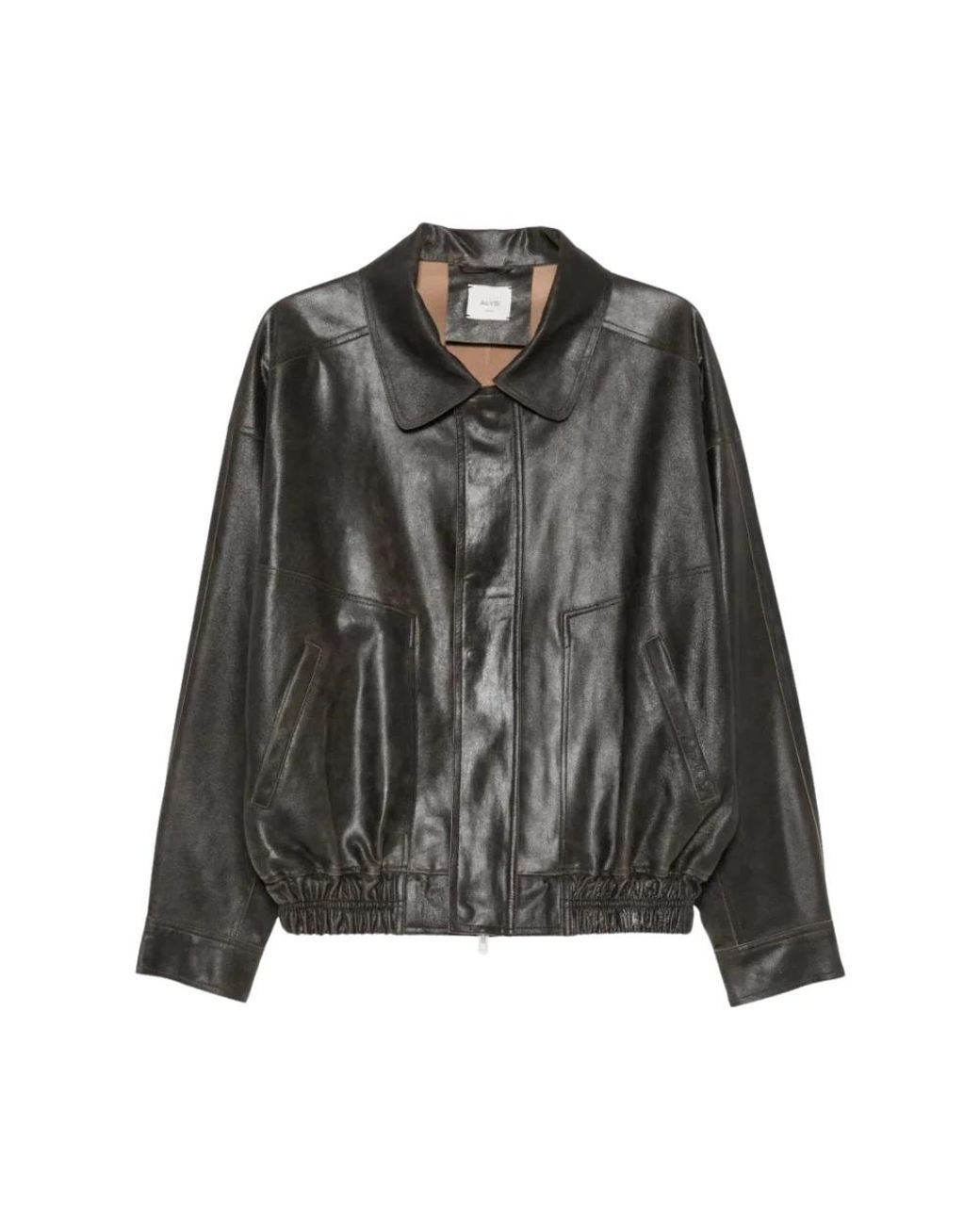 Alysi Black Bomber Jackets