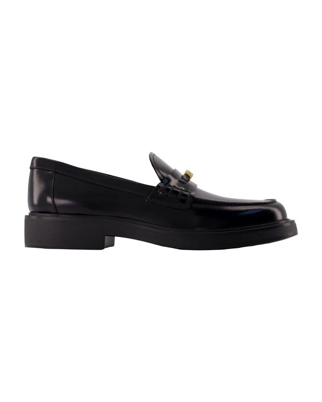 Tod's Black Loafers