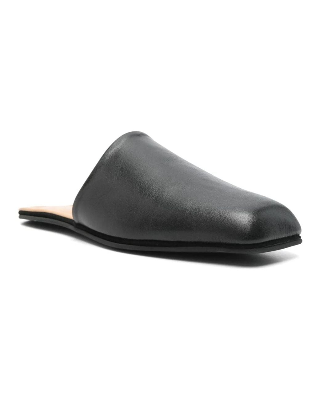 Our Legacy Black Mules for men