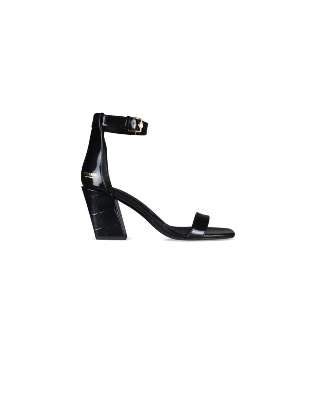 Burberry Black Sandalen