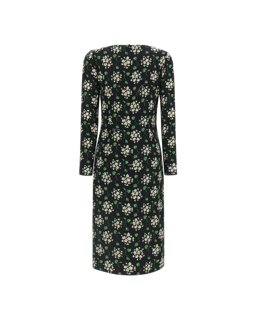 Dolce & Gabbana Green Midi Dresses
