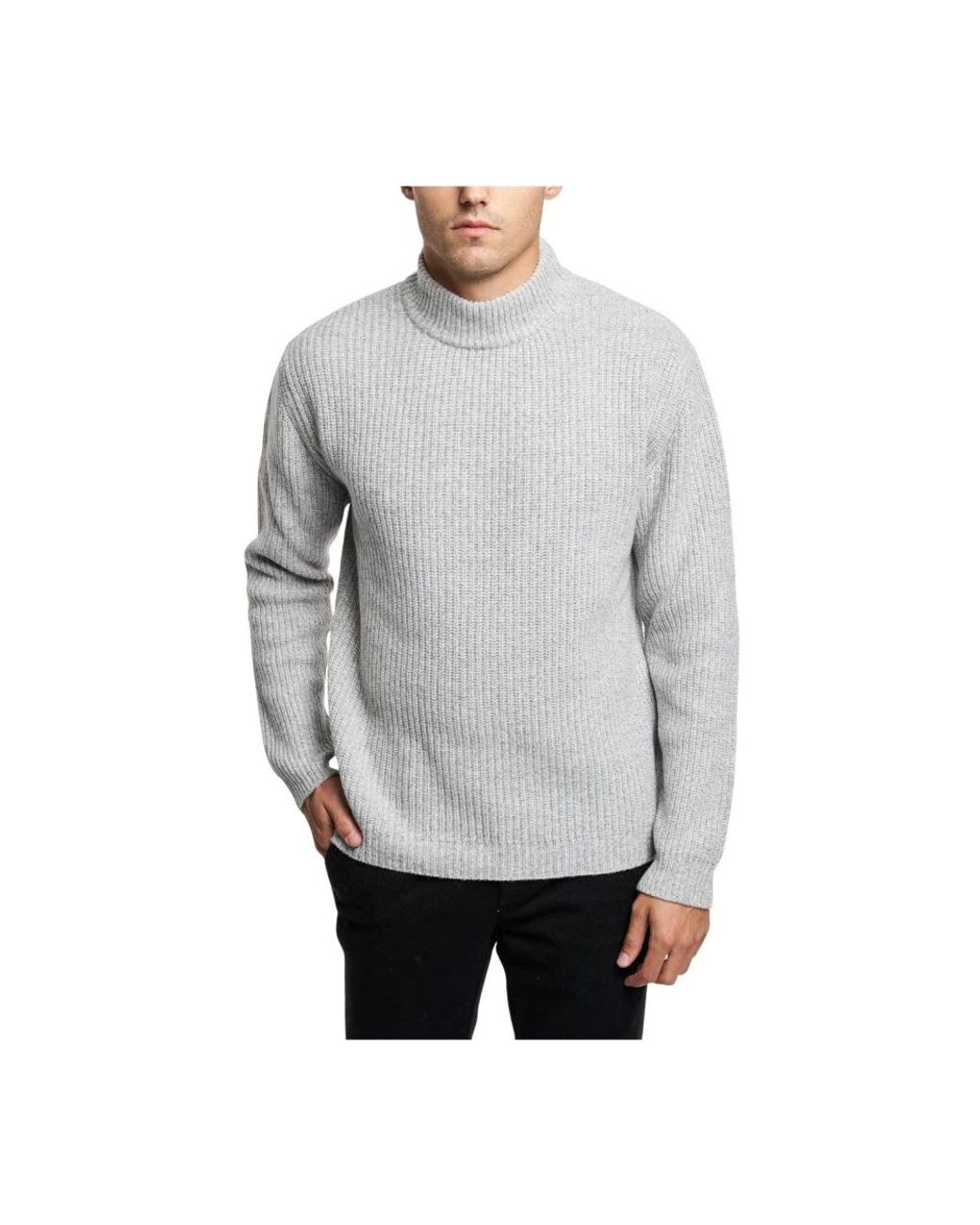Daniele Fiesoli Gray Turtlenecks for men
