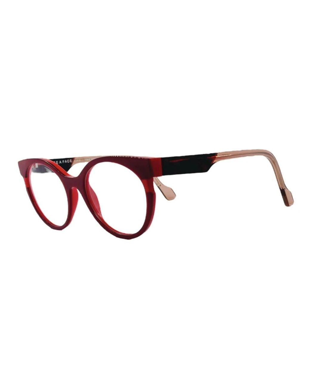 Glasses di Face A Face in Red