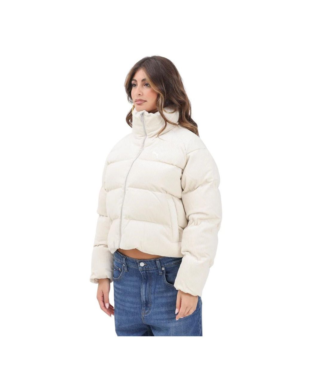 PUMA White Winter Jackets