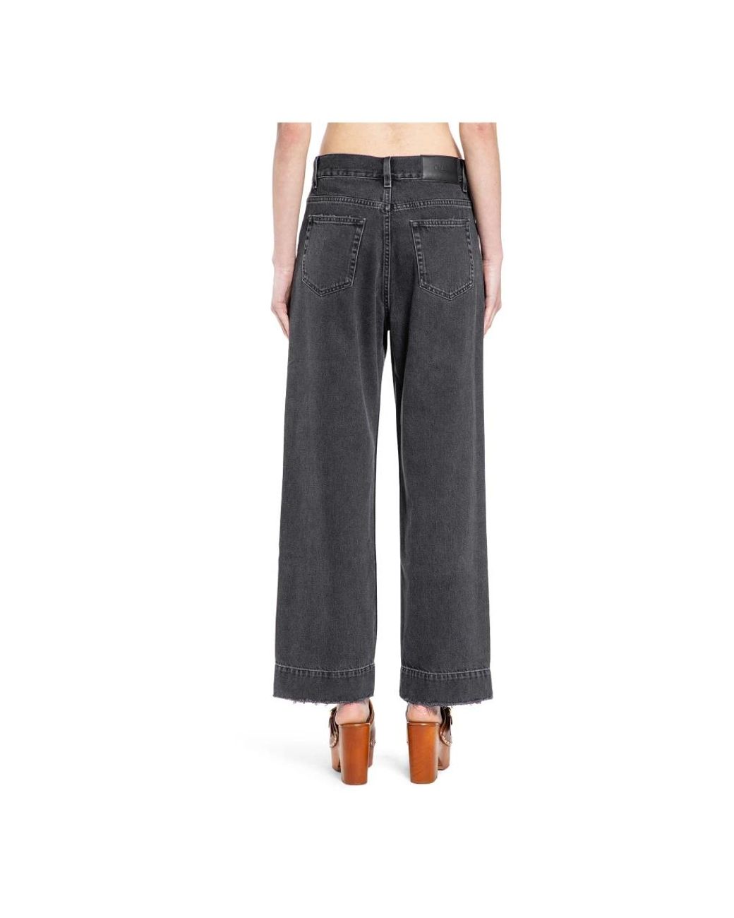 Chloé Blue Wide Jeans