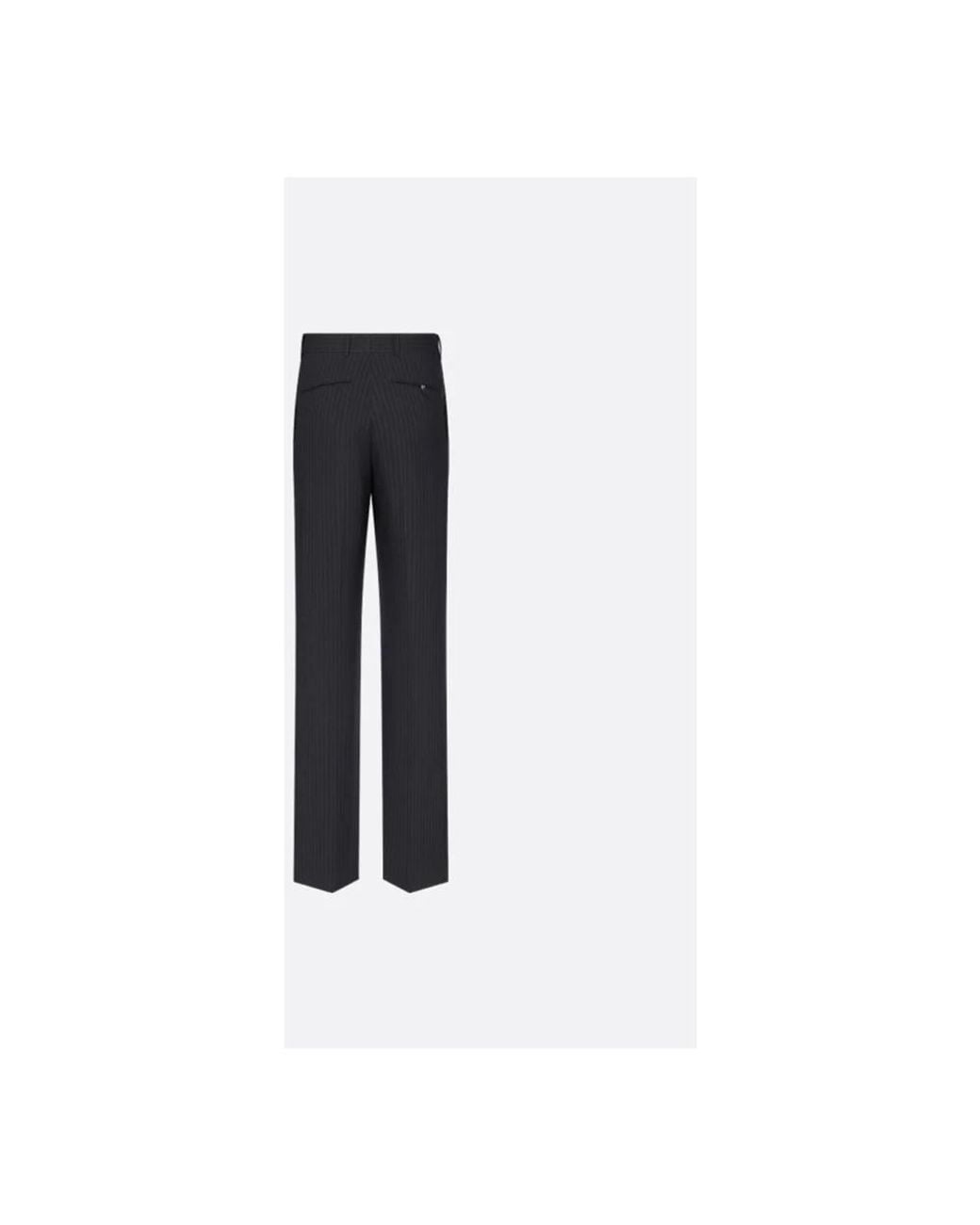 Dior Black Suit Trousers for men