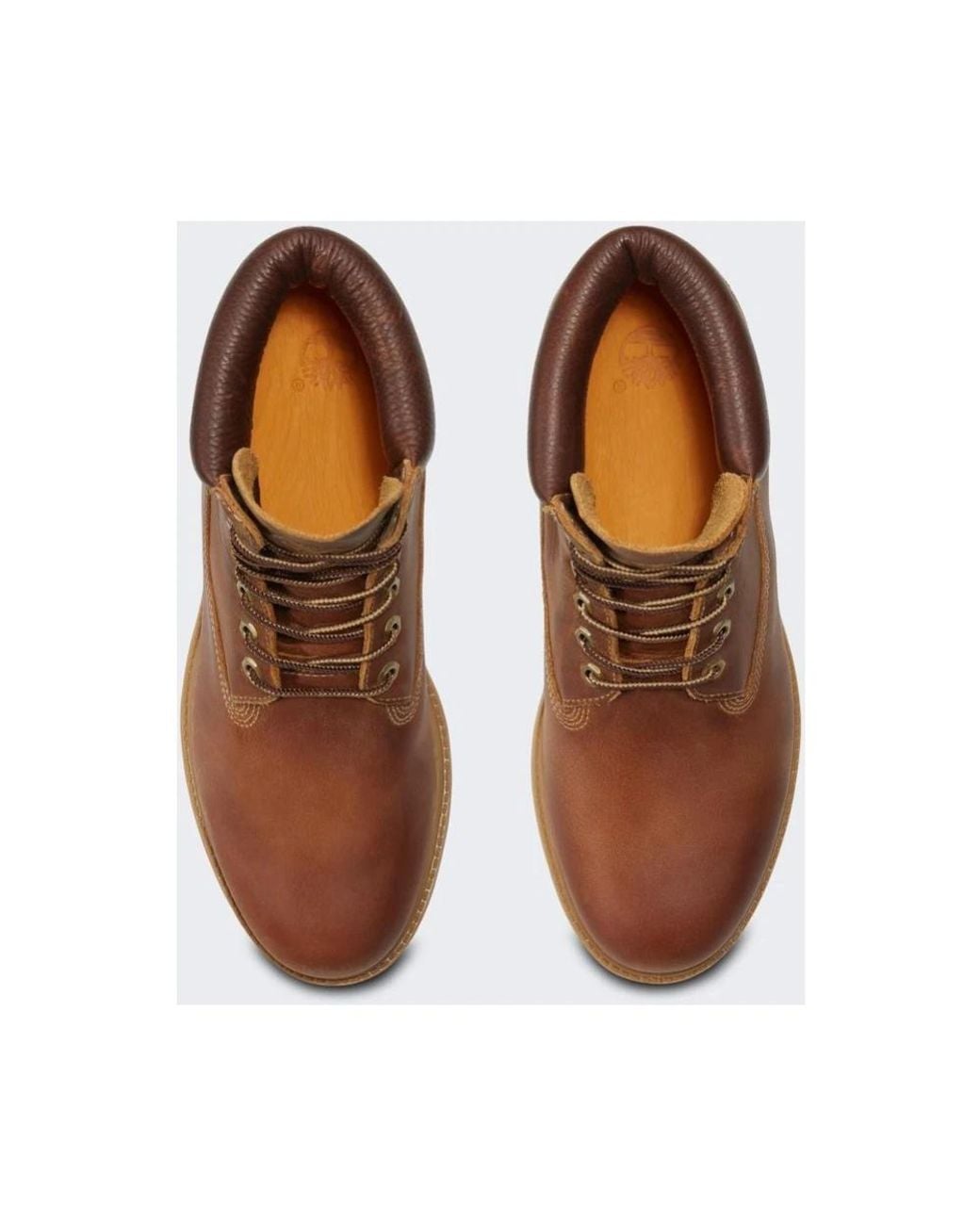 Timberland Brown Lace-Up Boots for men