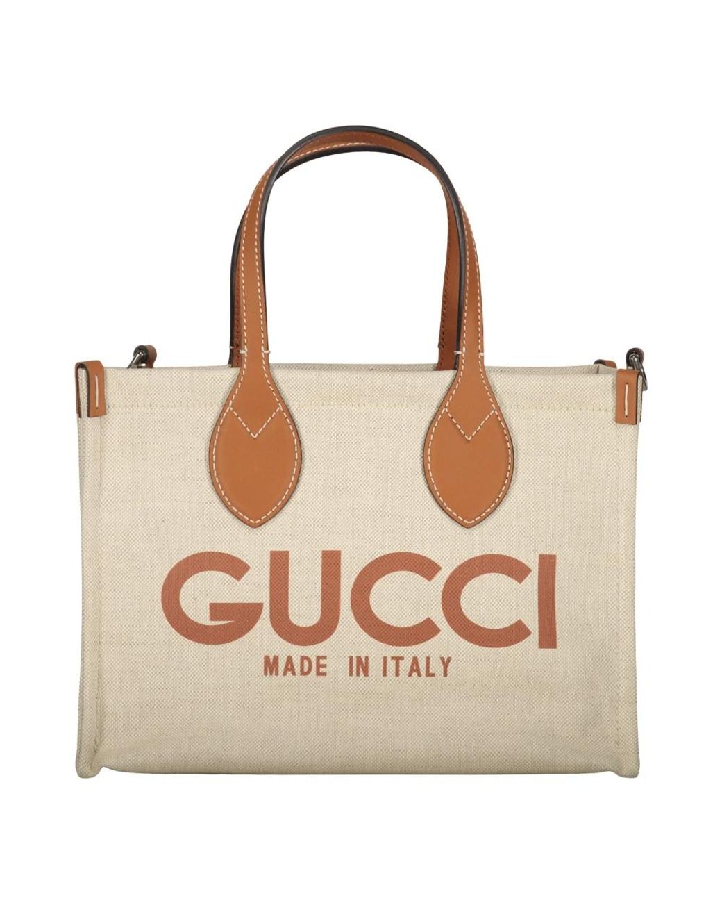 Gucci Brown Shopping Bags