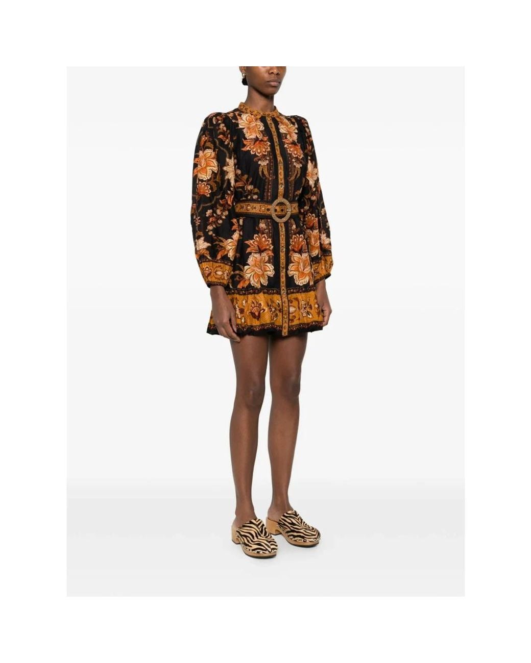 Farm Rio Brown Short Dresses