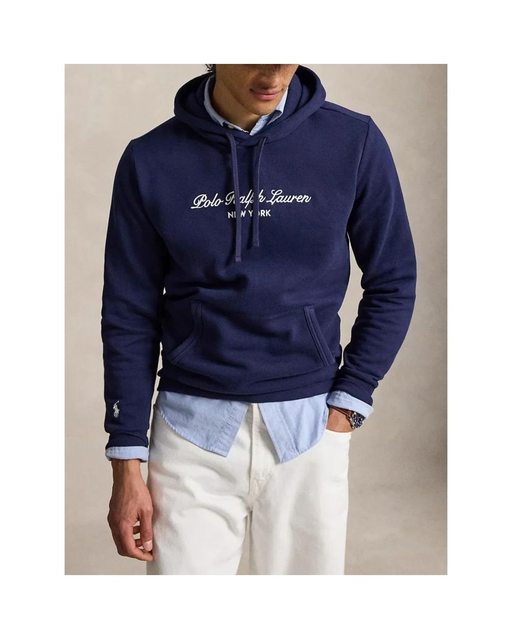 Polo Ralph Lauren Blue Hoodies for men
