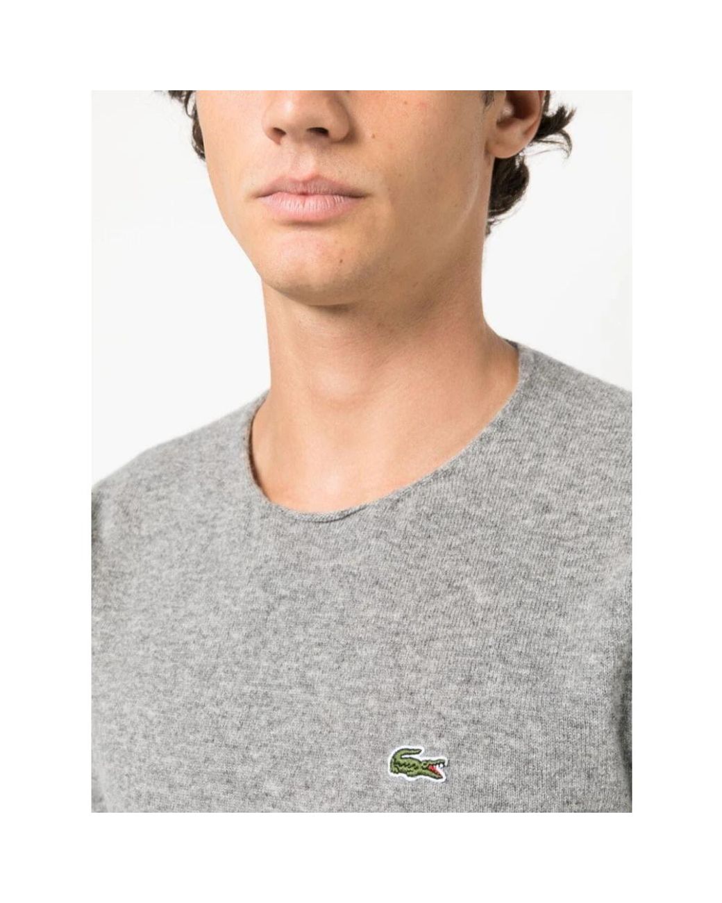 Comme des Garçons Gray Round-Neck Knitwear for men
