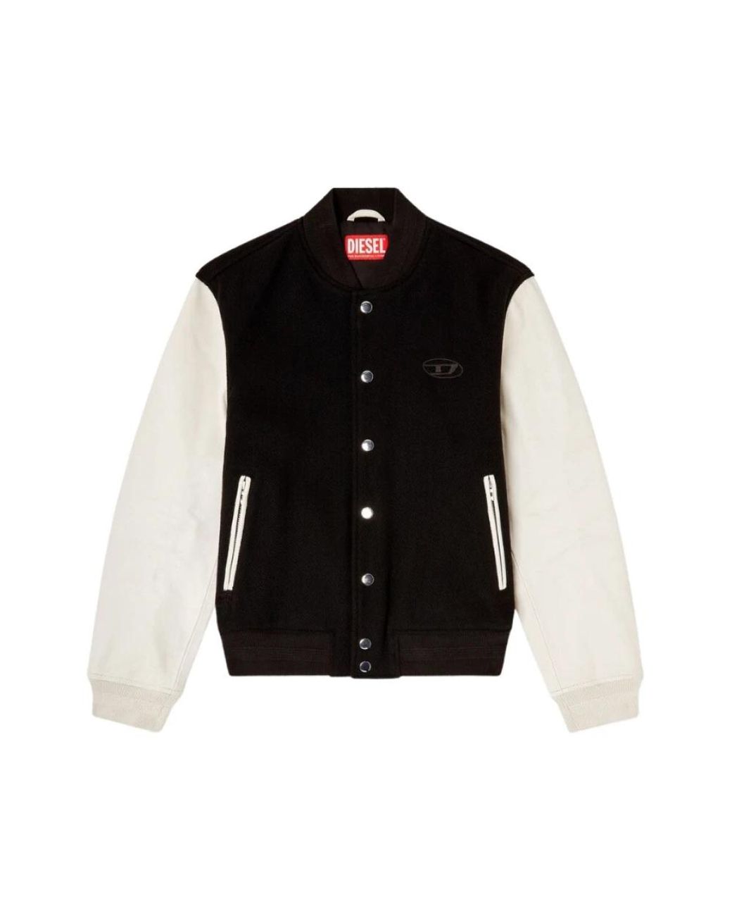 DIESEL Black Bomber Jackets for men