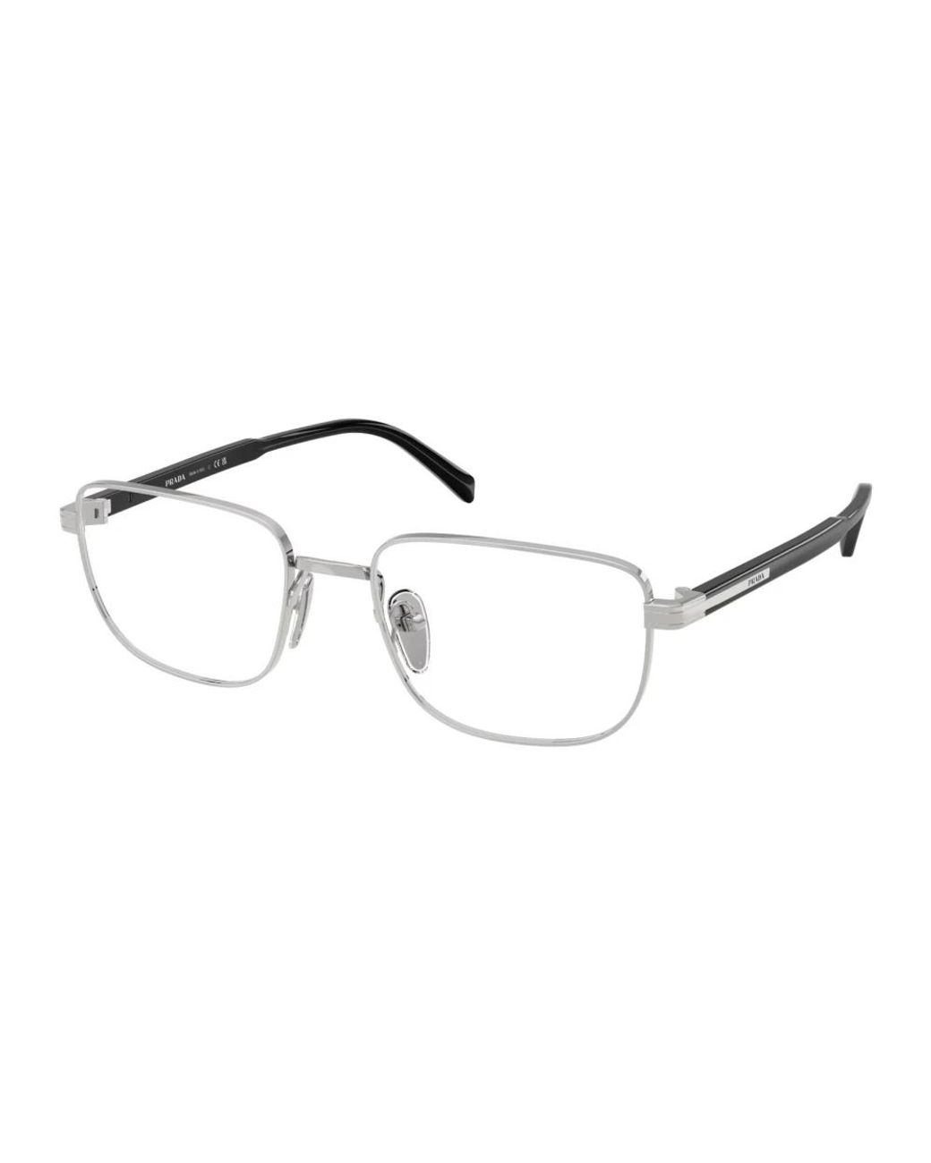 Prada Pr B51V Eyeglasses in het Metallic